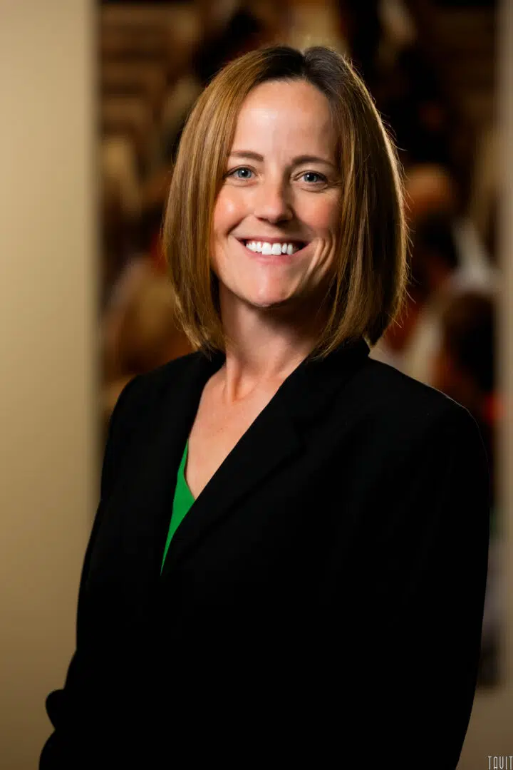 Professional headshot of a woman