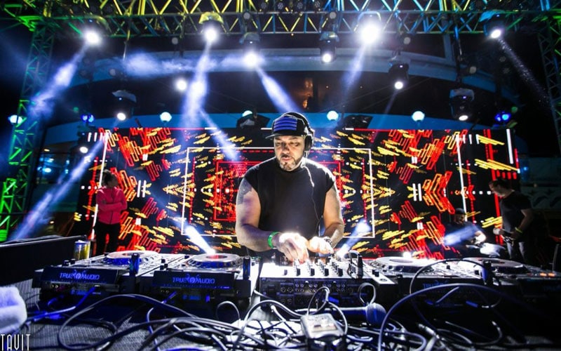 DJ at Las Vegas Event
