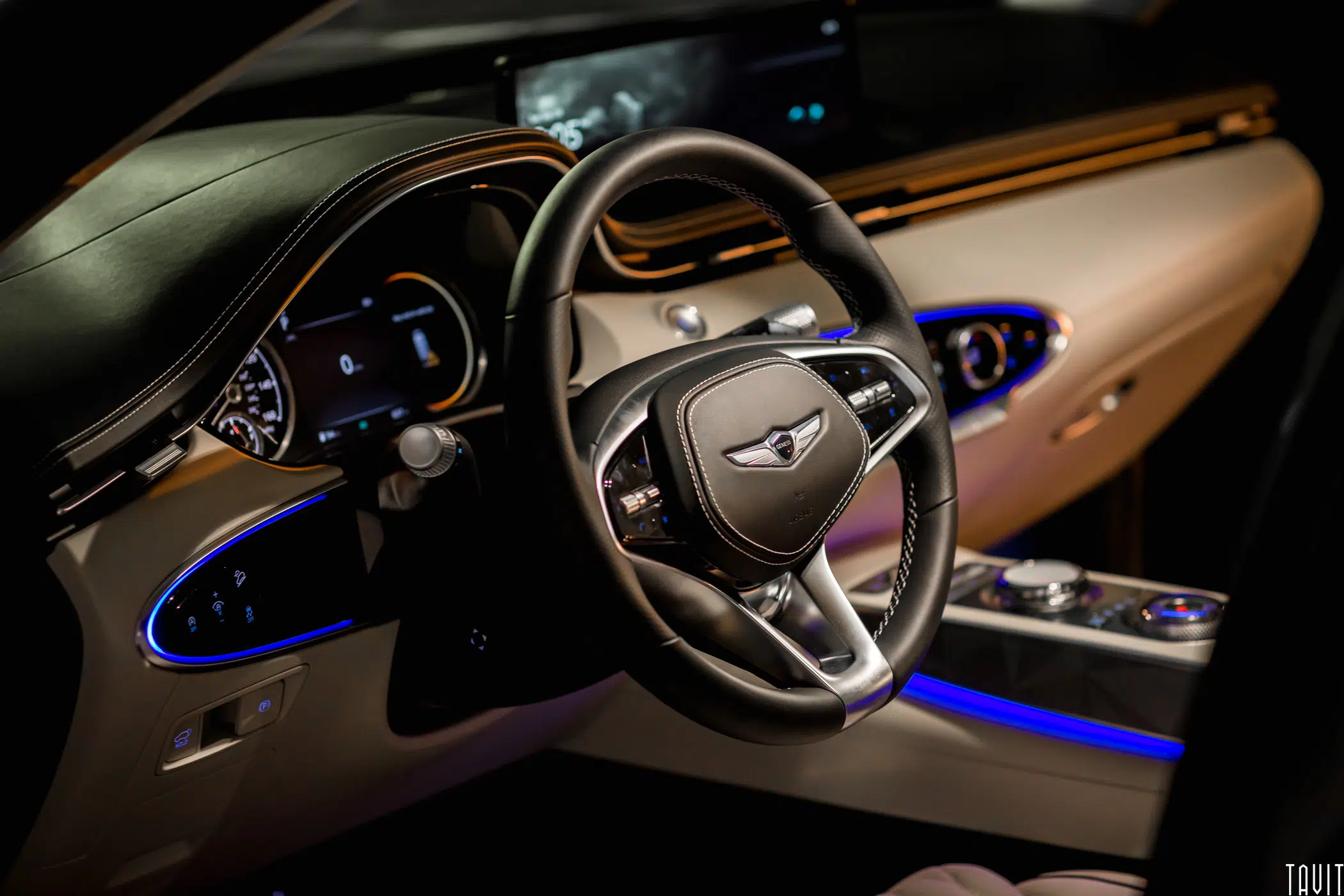 Genesis steering wheel