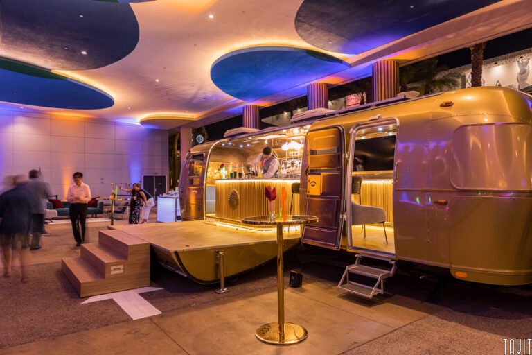 Mobile bar in RV 