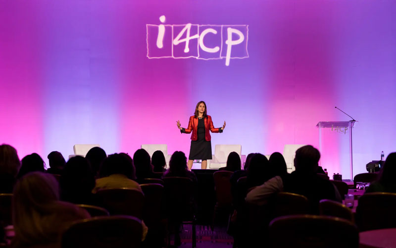 woman at i4cp corporate event